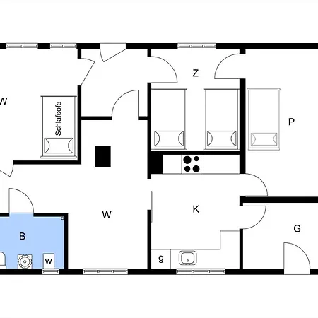 20322-samso-bakkevej-7 بيت للعطل Brundby